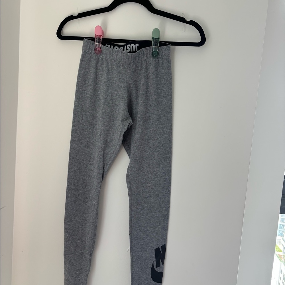 Nike Gray Athletic Leggings